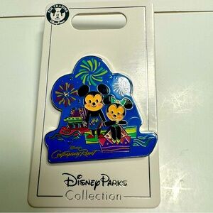 NWT. Disney Pin - Contemporary Resort Mickey And Minnie Logo.